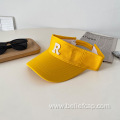 Custom Sweat absorbent Protection Visor Caps Golf Hats